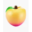 Peach Shape Stress Ball