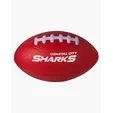 5" Football Shape Stress Ball — view 5