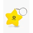 Star Shape Stress Ball Keychain — view 2