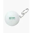 Golf Ball Shape Stress Ball Keychain — view 2