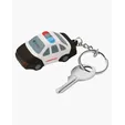 Police Car Shape Stress Ball Keychain — view 3