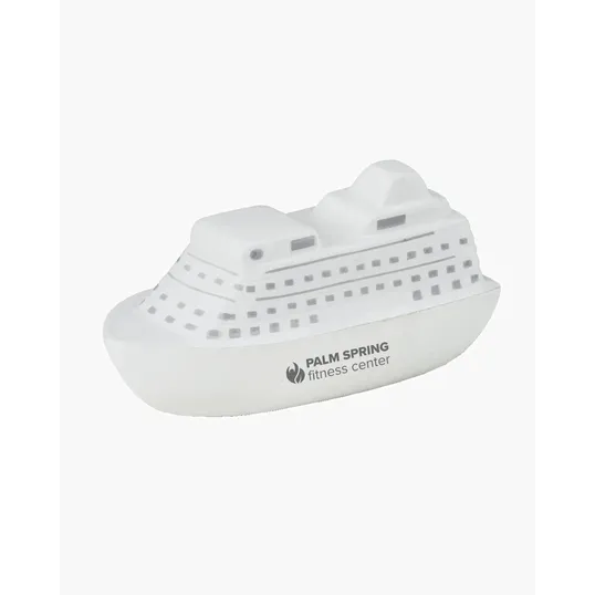 Cruise Ship Shape Stress Ball — view 2