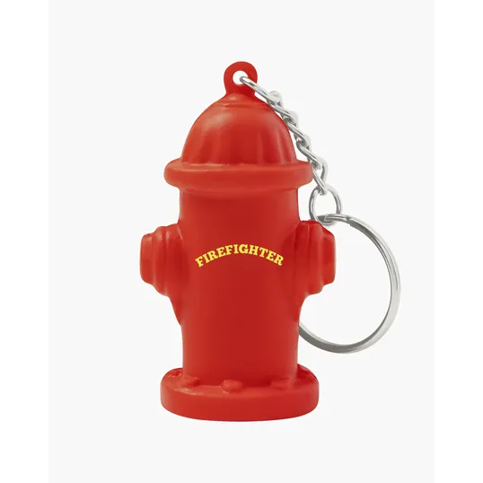 Fire Hydrant Shape Stress Ball Keychain — view 3