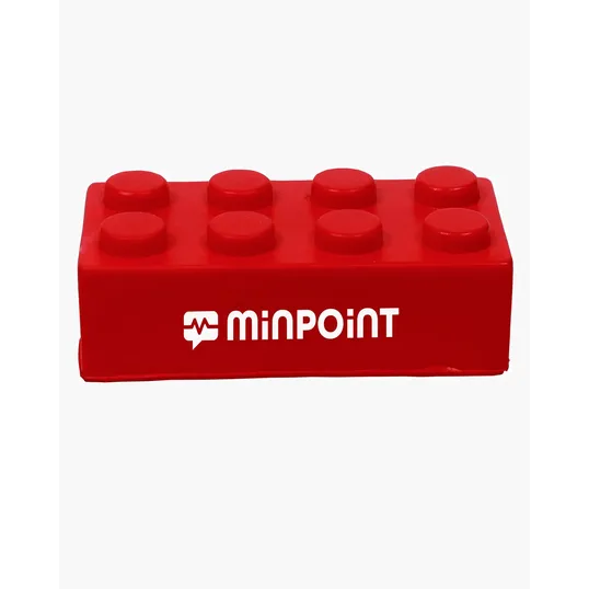 Construction Building Block Shape Stress Ball — view 2