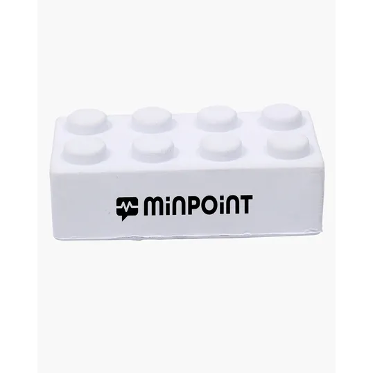 Construction Building Block Shape Stress Ball — view 3