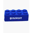 Construction Building Block Shape Stress Ball