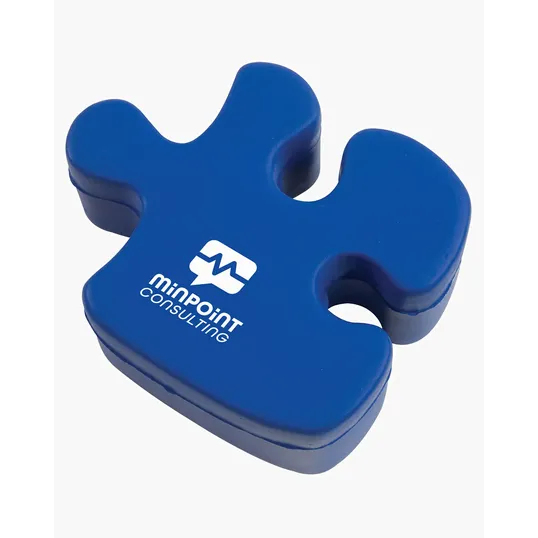 Puzzle Piece Shape Stress Ball — view 4