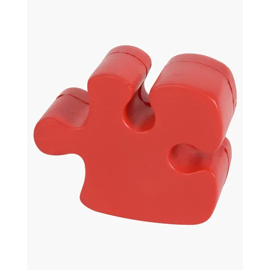 Puzzle Piece Shape Stress Ball — view 2