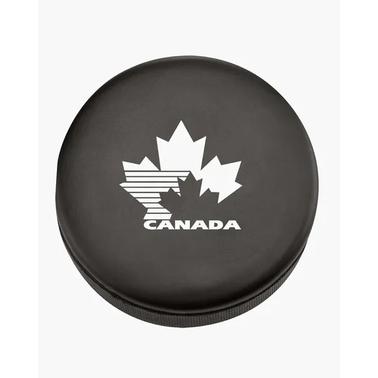 Hockey Puck Shape Stress Ball — view 2