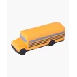 School Bus Shape Stress Ball