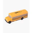 School Bus Shape Stress Ball — view 2