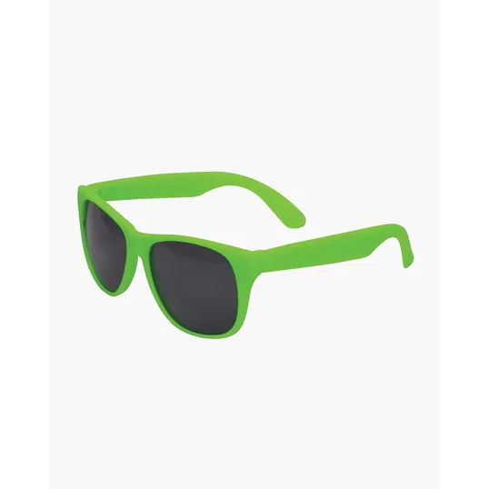 Single-Tone Matte Sunglasses — view 2