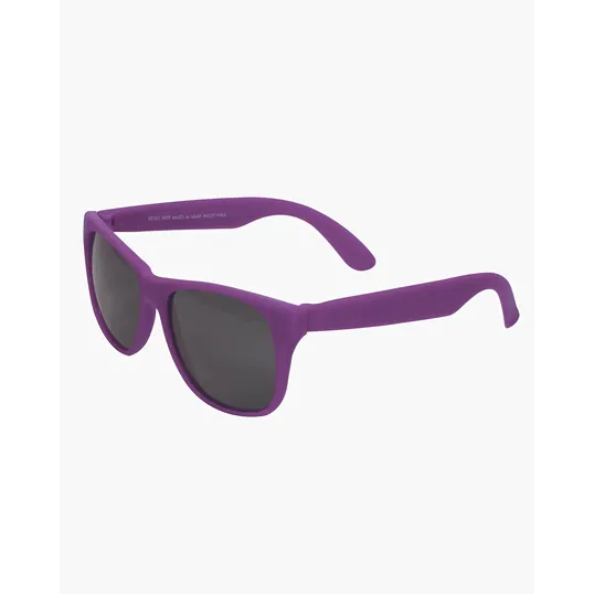Single-Tone Matte Sunglasses — view 5