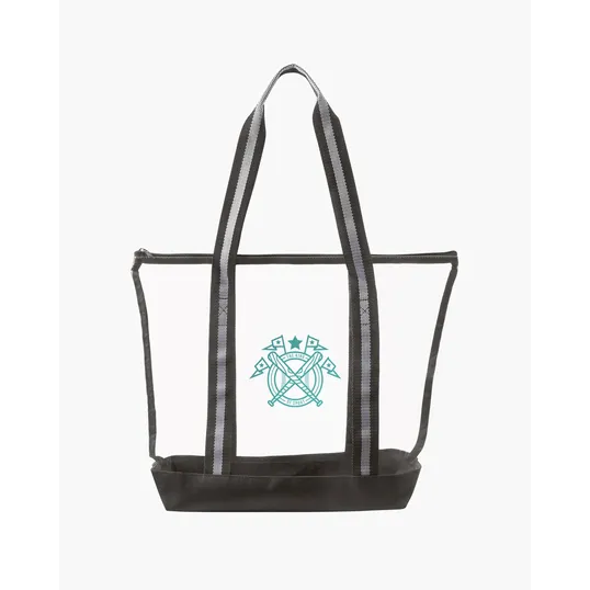 Prime Line All Access Clear Tote Bag with Zipper — view 5
