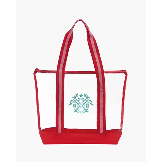 Prime Line All Access Clear Tote Bag with Zipper — view 7