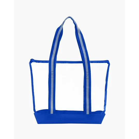 Prime Line All Access Clear Tote Bag with Zipper — view 4
