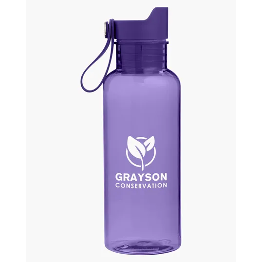 Threadfast 20 oz. Click Recycled PET Water Bottle — view 30
