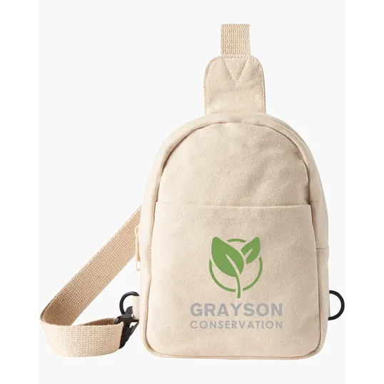 Epic Recycled Cotton Crossbody Bag — view 8