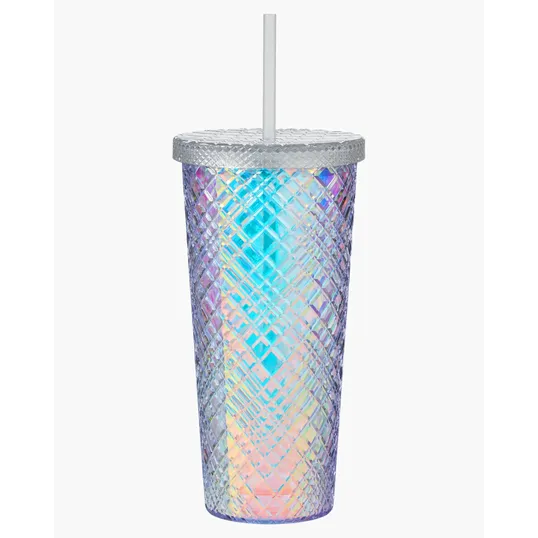 22 oz. Sparkle Straw Tumbler — view 3