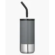 16 oz. Insulated Tumbler With Straw — view 2
