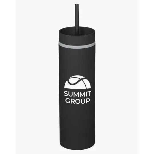Prime Line Adventure 16 oz. Insulated Tumbler with Straw — view 7