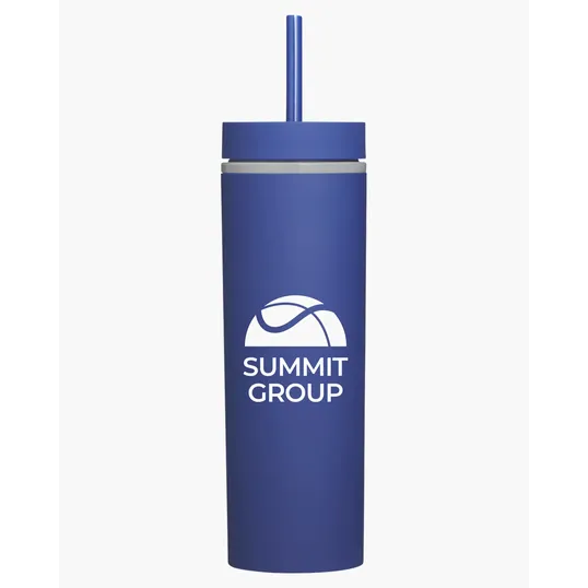 Prime Line Adventure 16 oz. Insulated Tumbler with Straw — view 9