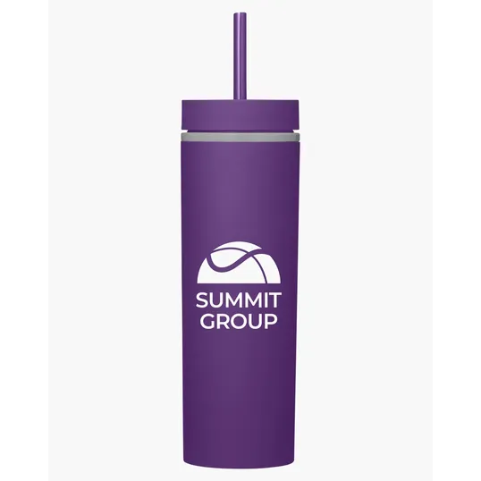 Prime Line Adventure 16 oz. Insulated Tumbler with Straw — view 11