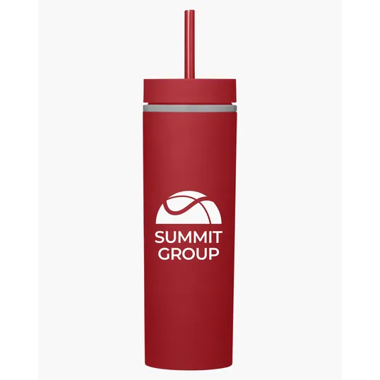 Prime Line Adventure 16 oz. Insulated Tumbler with Straw — view 14