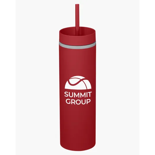 Prime Line Adventure 16 oz. Insulated Tumbler with Straw — view 16