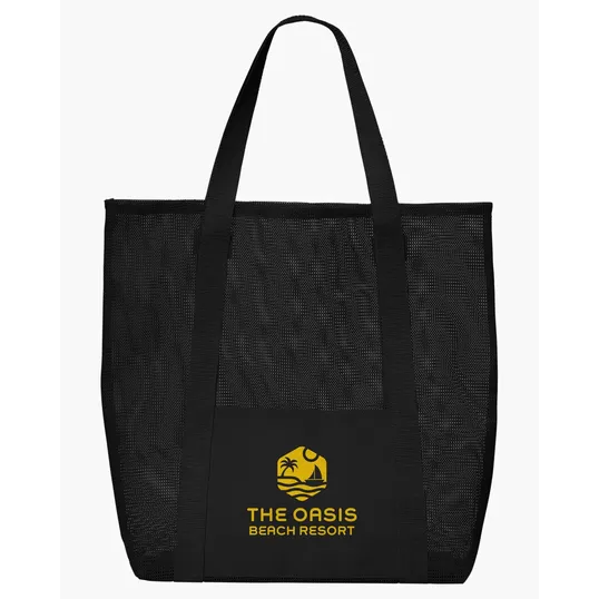 Beach Mesh Tote Bag — view 9