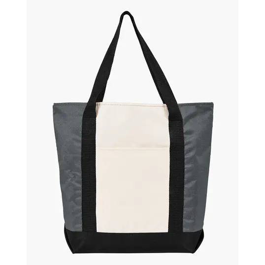 Summit Tote Bag in Recycled Polyester — view 2