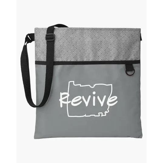 Patchwork Eco Friendly Crossbody Tote Bag — view 11