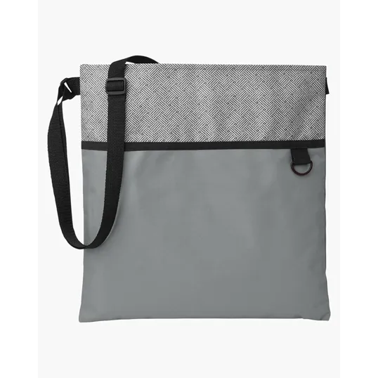 Patchwork Eco Friendly Crossbody Tote Bag — view 3