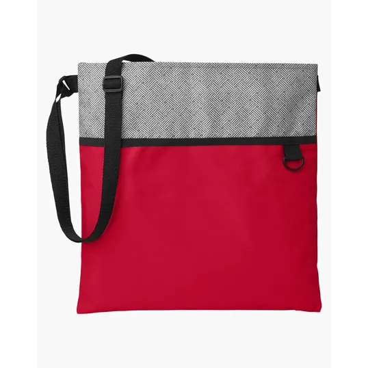 Patchwork Eco Friendly Crossbody Tote Bag — view 5
