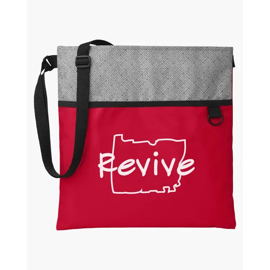 Patchwork Eco Friendly Crossbody Tote Bag — view 13
