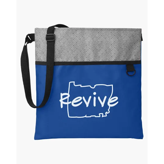 Patchwork Eco Friendly Crossbody Tote Bag — view 16
