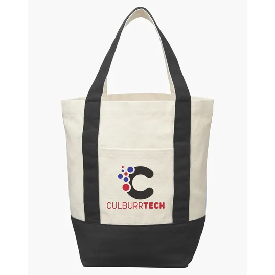 Mini Recycled Cotton Tote Bag — view 7