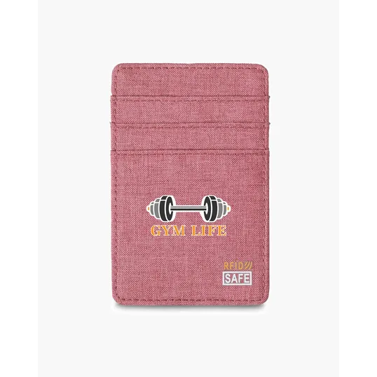 Heathered RFID Wallet — view 7