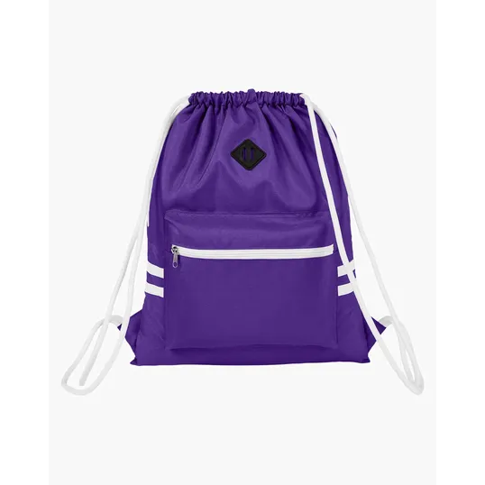 Team 365 Zone Drawstring Backpack — view 10