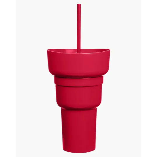 Team 365 1L Recycled PP Stadium Tumbler with Snack Bowl — view 7