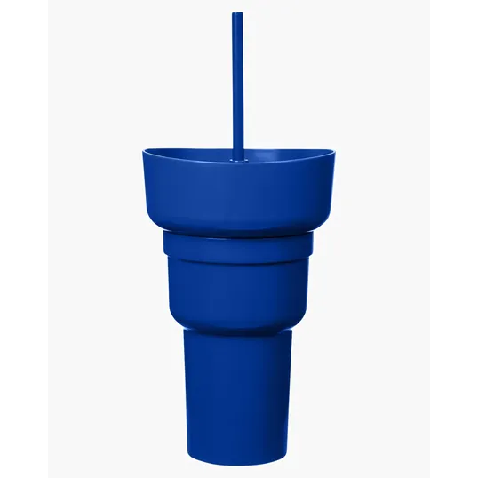 Team 365 1L Recycled PP Stadium Tumbler with Snack Bowl — view 8