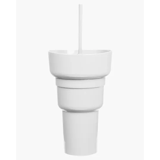 Team 365 1L Recycled PP Stadium Tumbler with Snack Bowl — view 10