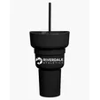 Team 365 1L Recycled PP Stadium Tumbler with Snack Bowl — view 12