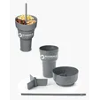 Team 365 1L Recycled PP Stadium Tumbler with Snack Bowl — view 15