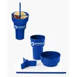 Team 365 1L Recycled PP Stadium Tumbler with Snack Bowl — view 25