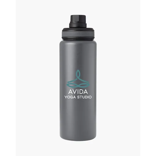 Team 365 Zone 32 oz. Recycled Stainless Steel Water Bottle — view 9