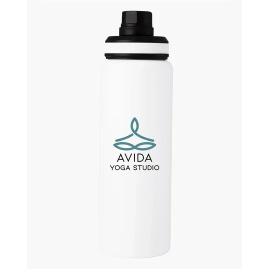 Team 365 Zone 32 oz. Recycled Stainless Steel Water Bottle — view 12