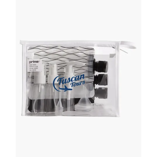 Travel Bottle Set and Zip Pouch Bag — view 3