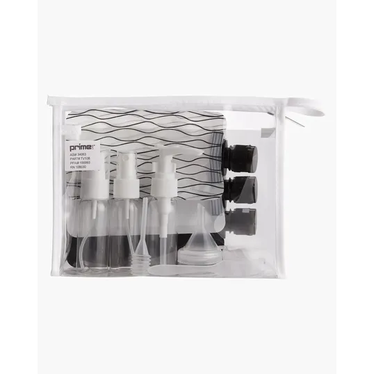 Travel Bottle Set and Zip Pouch Bag — view 2
