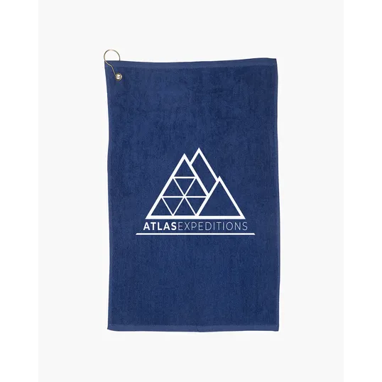 Golf Towel with Grommet and Hook — view 6